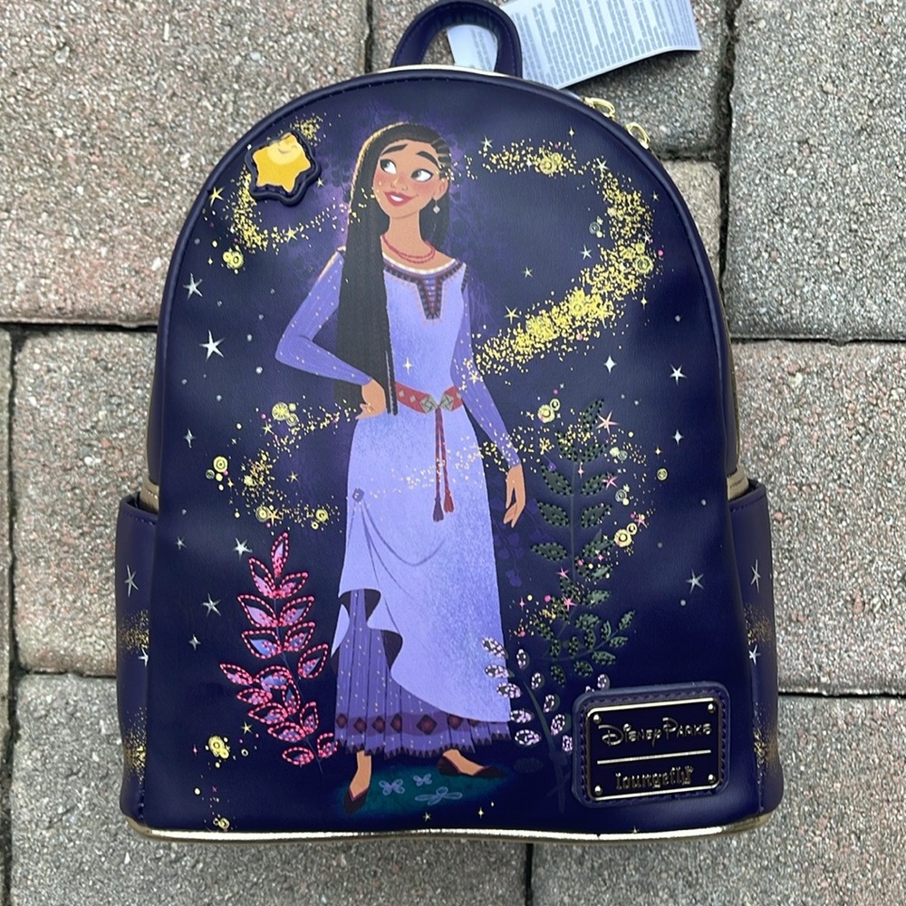 Disney Parks Loungefly Backpack - Wish Asha And Star
NWT
